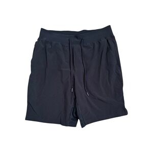 Lululemon Mens Pace Breaker 9" Shorts Training Workout Pockets Black Large